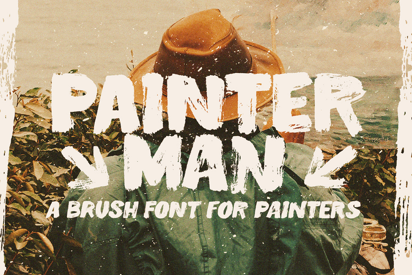 Example font Painterman #1